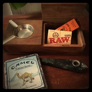 Boho Stash box/ ash tray